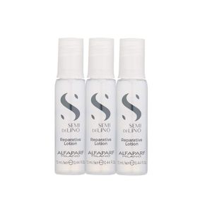 Kit Ampola Alfaparf Semi Di Lino Reconstruction Reparative Lotion (03x 13ml)