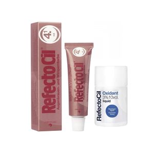 Kit Refectocil 1 Tinta + 1 Oxidante N° 4.1 Vermelho