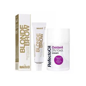 Kit Refectocil 1 Tinta + 1 Oxidante Creme Blonde Brow