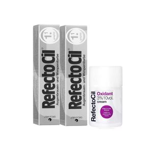 Kit Refectocil 2 Tinta + 1 Oxidante Creme N° 1.1 Grafite