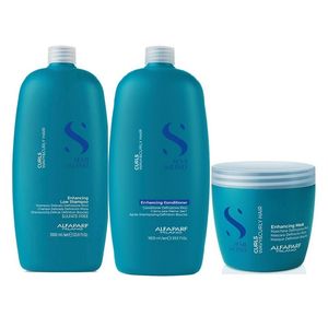 Kit de Tratamento Alfaparf Semi Di Lino Curls Grande