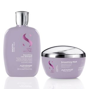 Kit Hidratação Express Alfaparf Semi di Lino Smooth Pequeno