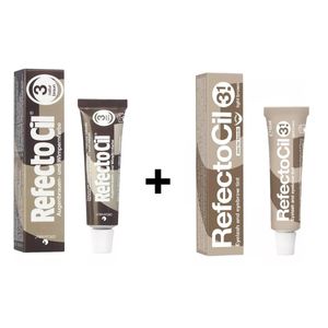 Kit Refectocil Tintas nº3 + nº3.1 - 15ml Cada