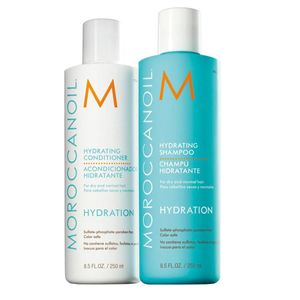 Kit Shampoo e Condicionador Moroccanoil Hydration - Pequeno
