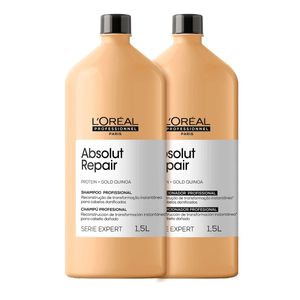 Kit Shampoo e Condicionador Loreal Professionnel Absolut Repair Gold Quinoa + Protein Grande