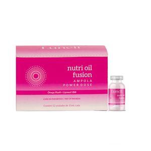 Caixa Ampola Power Dose Lunell Nutri Oil Fusion 12x15ml