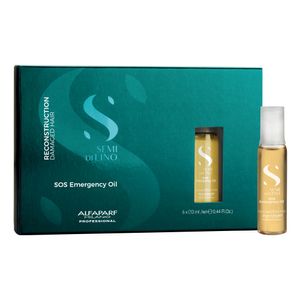 Kit Ampola Alfaparf Semi Di Lino Reconstruction SOS Emergency Oil (06x13ml)