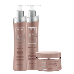 Kit Shampoo, Condicionandor e Máscara Amend Luxe Creations Blonde Care