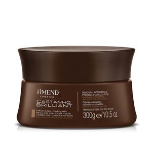 Máscara Amend Expertise Realce da Cor Castanho 300g